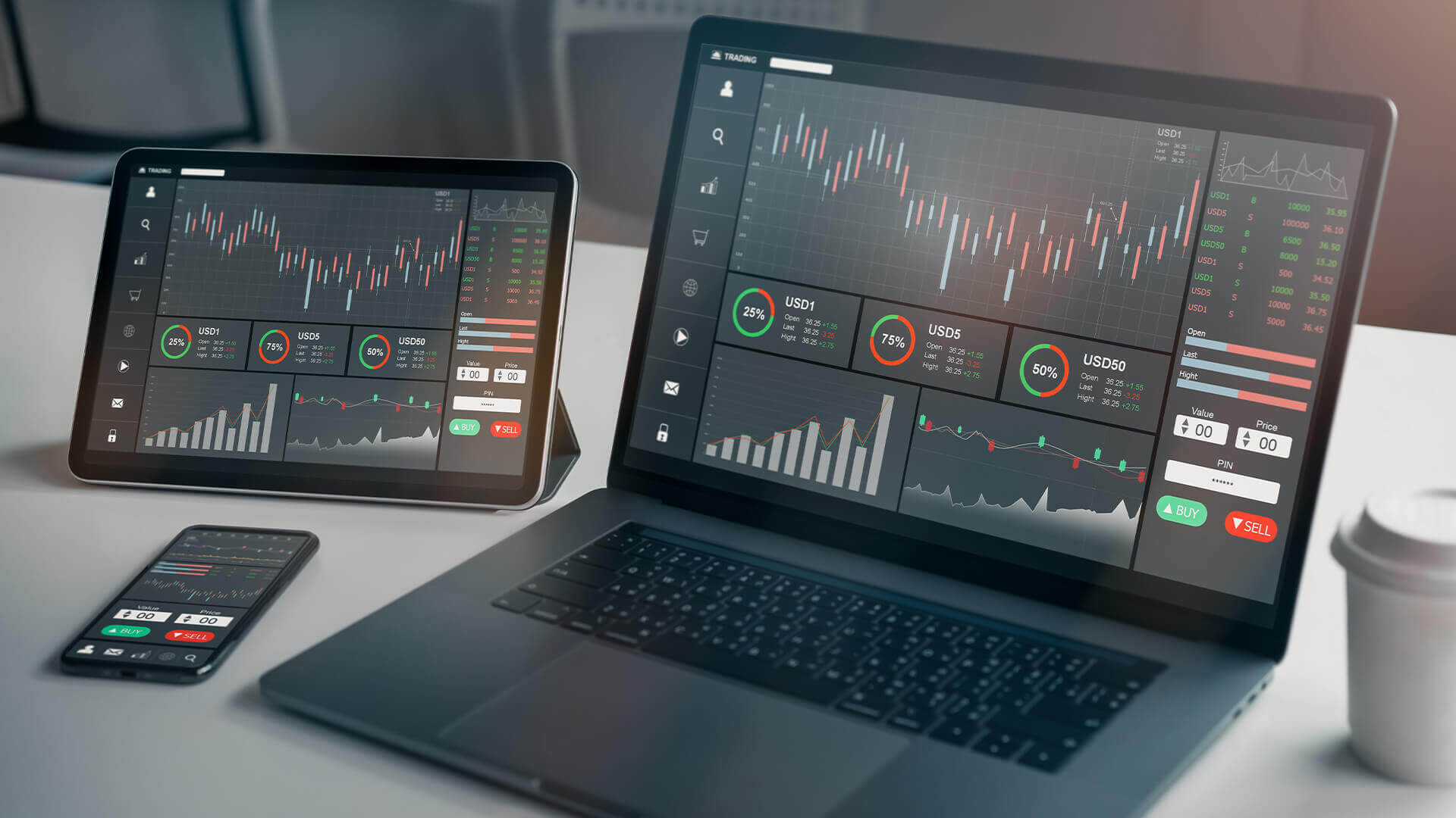 average monthly groeth of successful forex trader