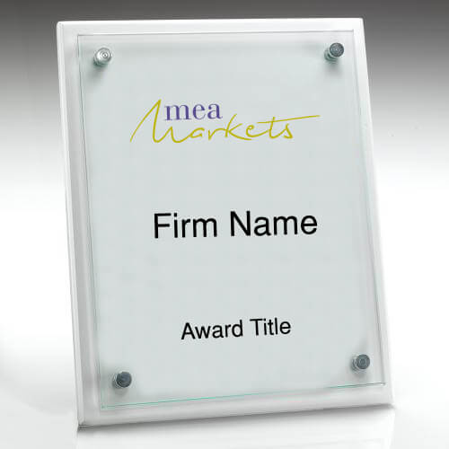 Glass Plaque AI Global Media Ltd