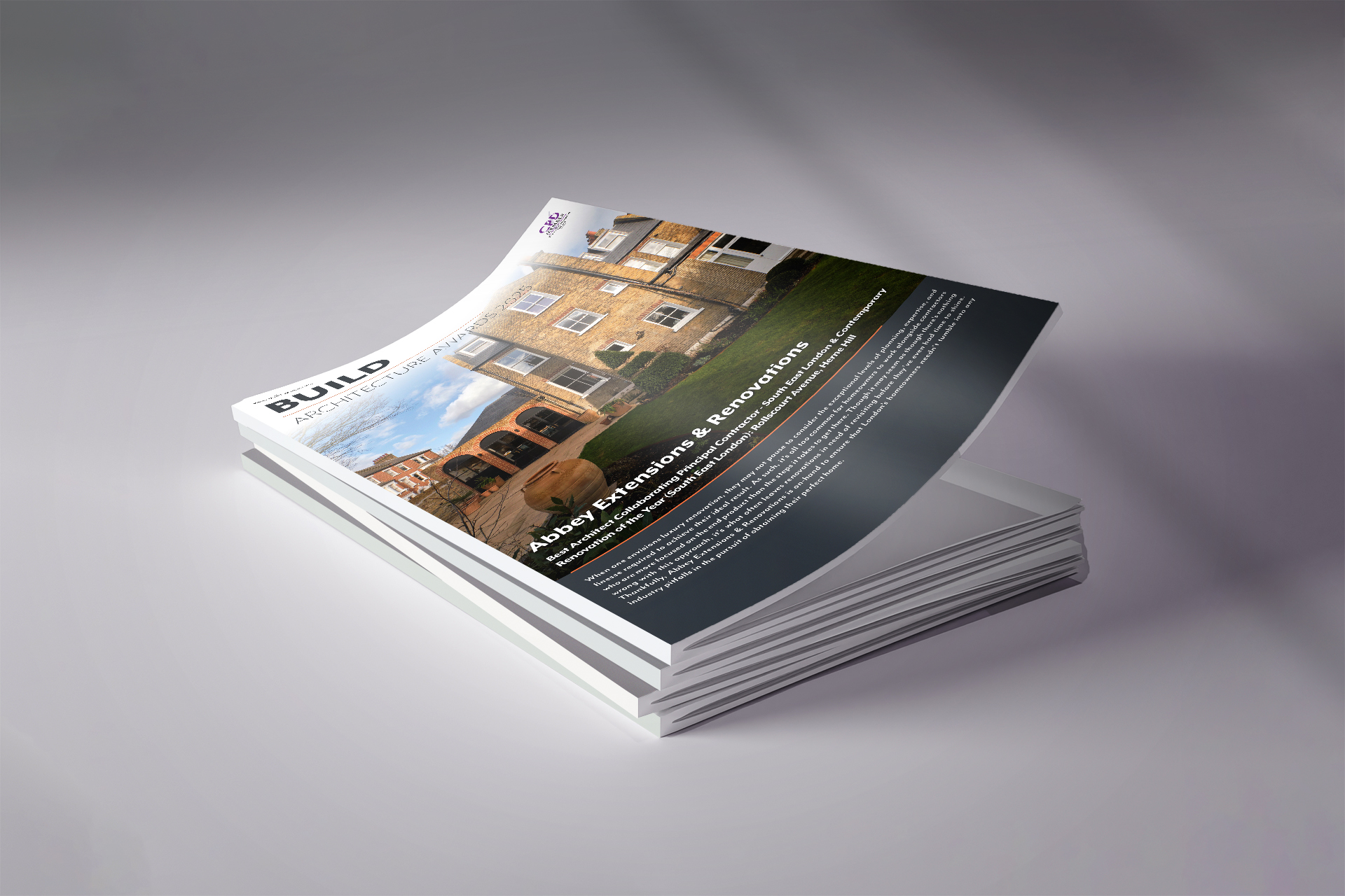 Image backdrop - landing page hero