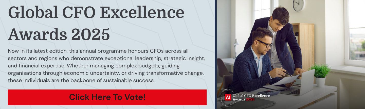 Advert banner - ACQ - Global CFO Excellence Awards 2025