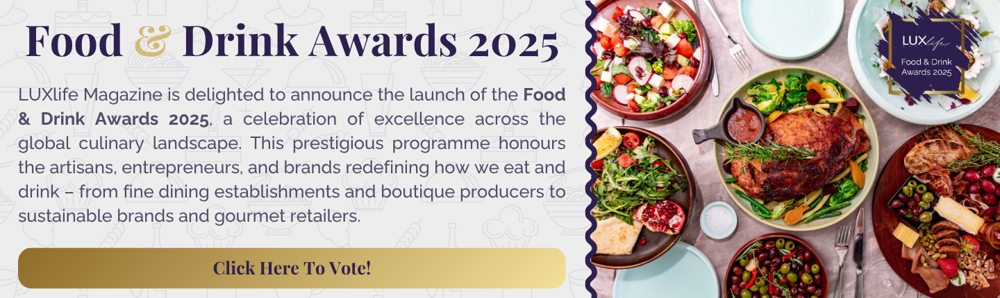 Advert banner - LUX - Food & Drink Awards 2025