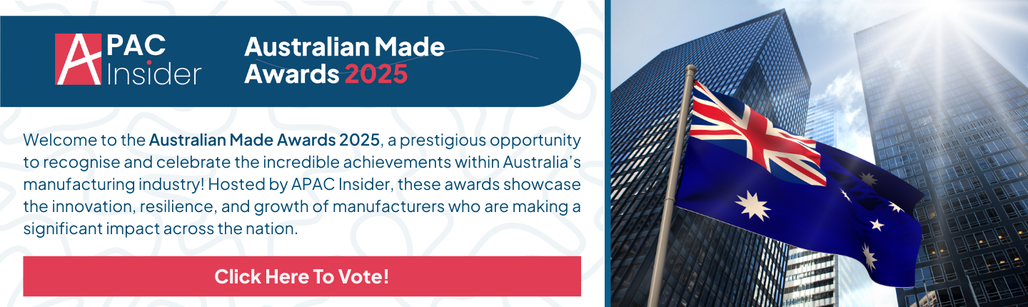 Advert banner - APAC - Australian Made Awards 2025