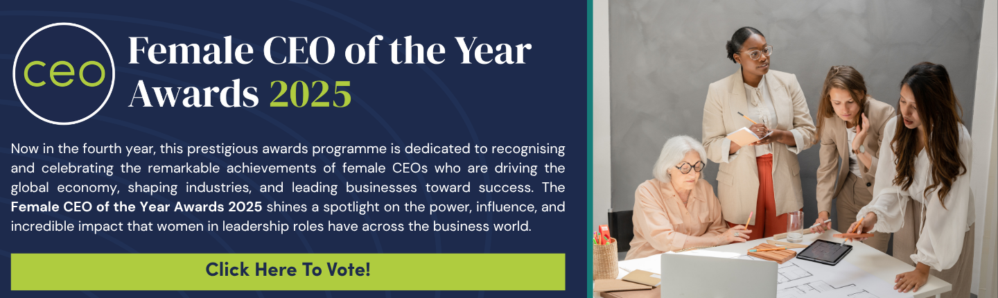 Advert banner - CEO - Female CEO of the Year Awards 2025