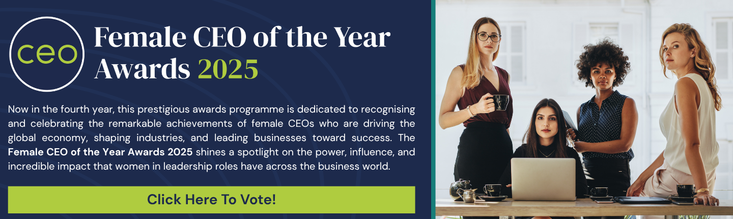 Advert banner - CEO - Female CEO of the Year Awards 2025