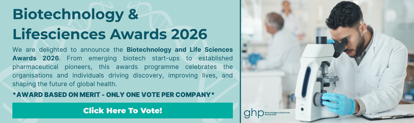 Advert banner - GHP News - Biotechnology & Lifesciences Awards 2026