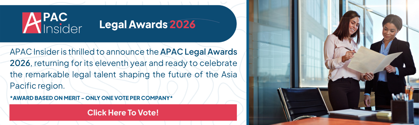 Advert banner - APAC - Legal Awards 2026