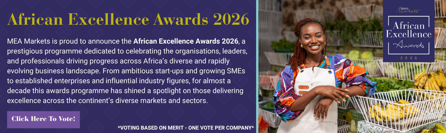 Advert banner - MEA - African Excellence Awards 2026