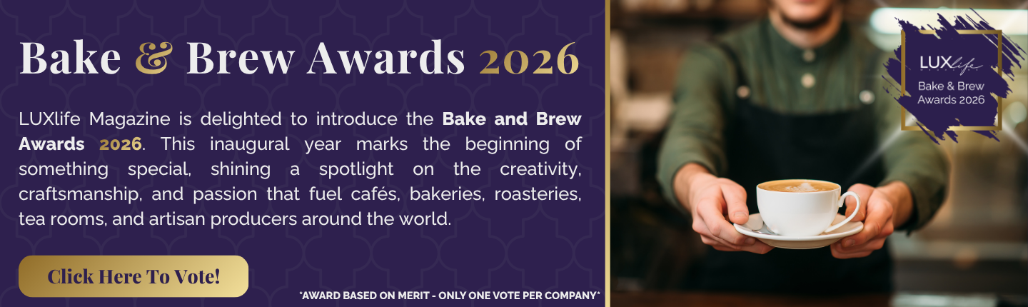 Advert banner - LUX - Bake and Brew Awards 2026