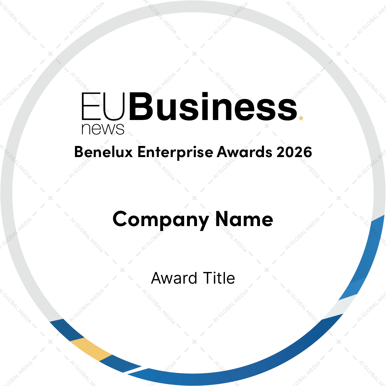 Best Breakthrough Music Company 2026 - Benelux Enterprise Awards