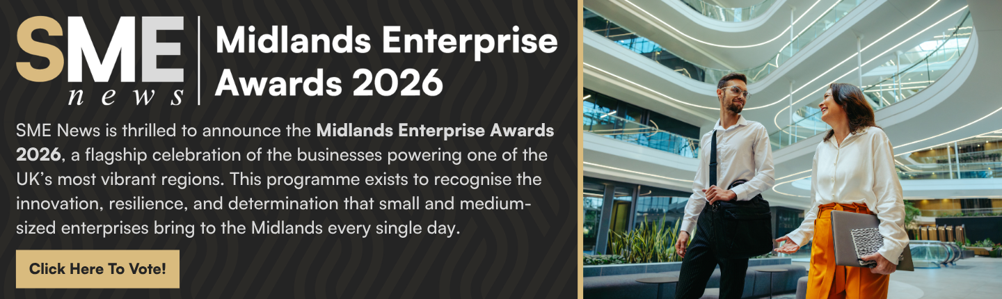 Advert banner - SME - Midlands Enterprise Awards 2026